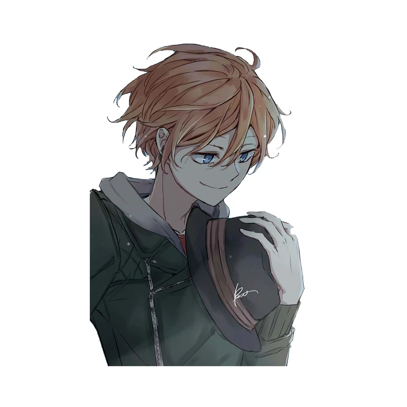 استیکر لپ تاپ و موبایل مدل انیمه طرح سگ‌های ولگرد بانگو چویا ناکاهارا Bungo Stray Dogs Chuya Nakahara کد 3209