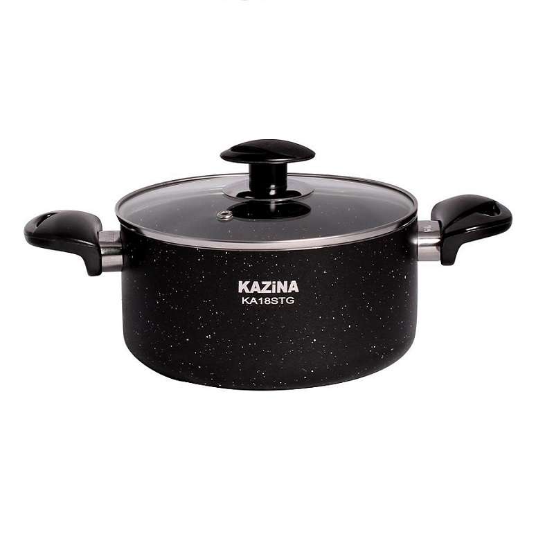 قابلمه گرانیتی کازینا مدل SA18STG سایز 18 قابلمه گرانیتی کازینا مدل SA18STG سایز 18