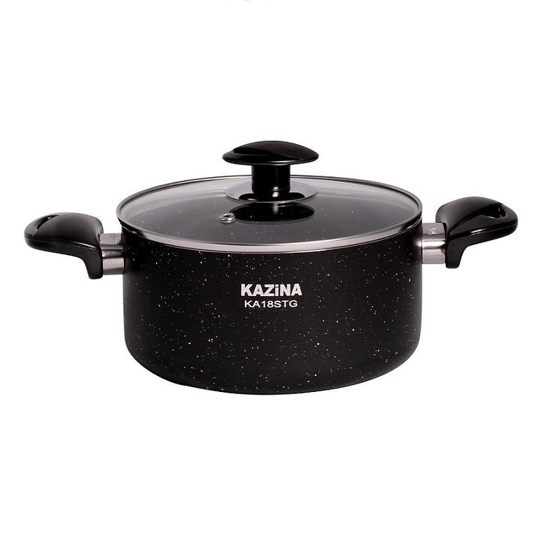 قابلمه گرانیتی کازینا مدل SA18STG سایز 18 قابلمه گرانیتی کازینا مدل SA18STG سایز 18