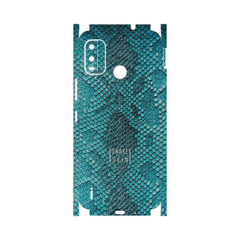 برچسب پوششی ماهوت مدل Blue Snake Skin-FullSkin مناسب برای گوشی موبایل نوکیا G11 Plus