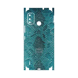 MAHOOT Blue Snake Skin-FullSkin Cover Sticker for Nokia G11 Plus