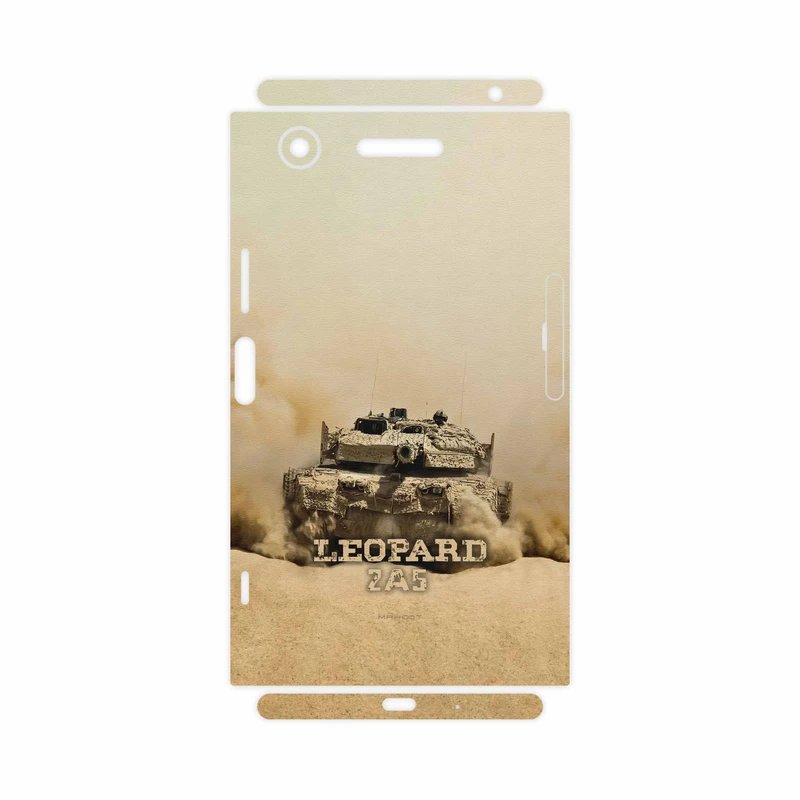برچسب پوششی ماهوت مدل Leopard 2A5 tank-FullSkin مناسب برای گوشی موبایل سونی Xperia XZ1
