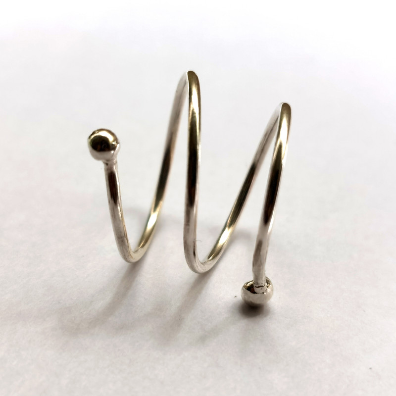 انگشتر نقره زنانه مدل H05