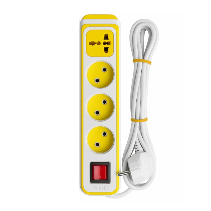 چند راهی برق مدل  مبدل دار دینا D3000 کد 2.8M