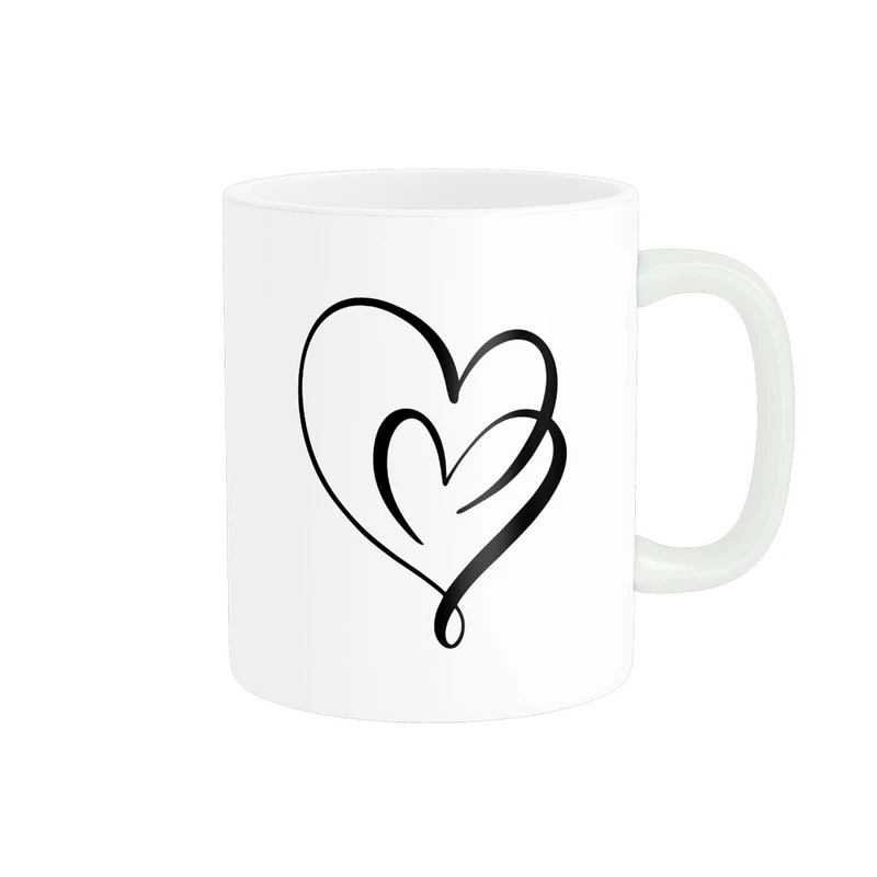 ماگ پادآفرین مدل عشق طرح قلب LOVE کد p6340