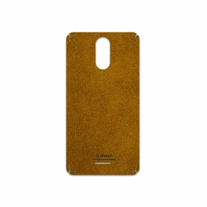 MAHOOT Brown-Chamois-Leather Cover Sticker for Tecno WX3F LTE
