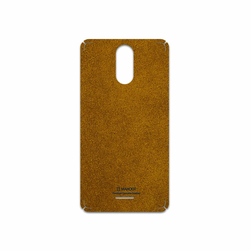 برچسب پوششی ماهوت مدل Brown-Chamois-Leather مناسب برای گوشی موبایل تکنو WX3F LTE