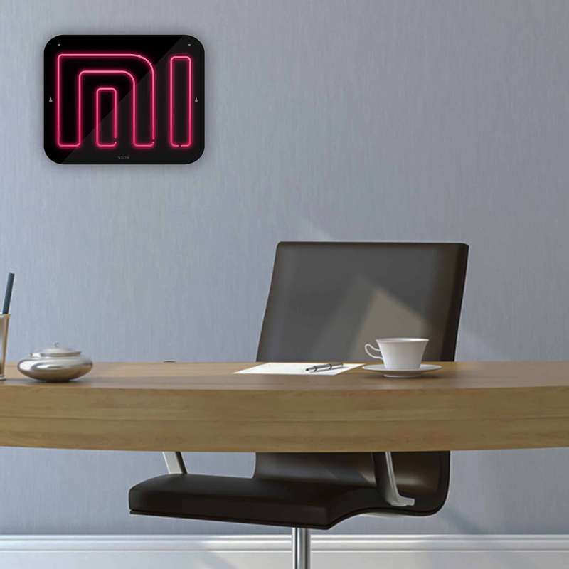 چراغ دیواری نئون دیزاین مدل Xiaomi-BL_RD