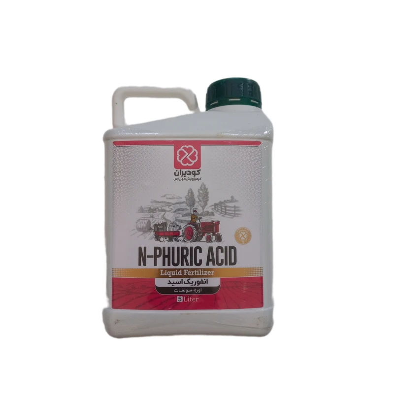 کود مایع اوره سولفات انفوریک اسید کودیران مدل انفوران حجم 5 لیتر