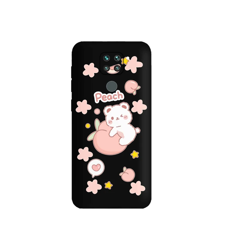 کاور قاب گارد طرح  هلو کد  FF3086 مناسب برای گوشی موبایل  شیائومی  Redmi Note 9