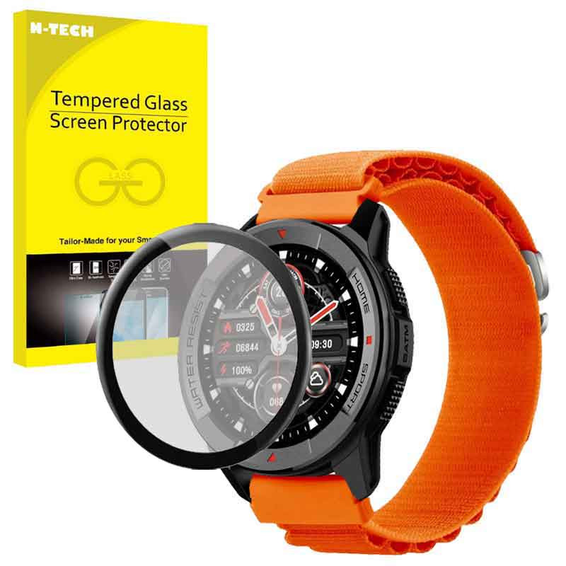 بند انتک مدل LOOP ALPINE مناسب برای ساعت هوشمند میبرو X1 به همراه محافظ صفحه نمایش