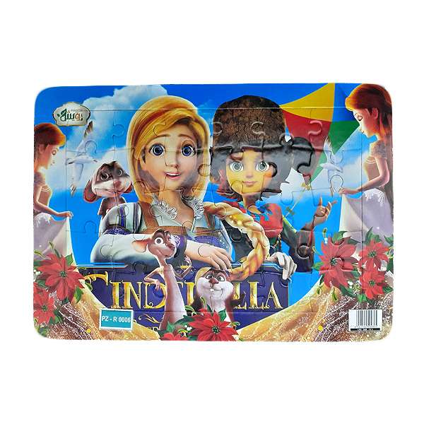 پازل 30 تکه مدل رویش طرح دختر کد 0006