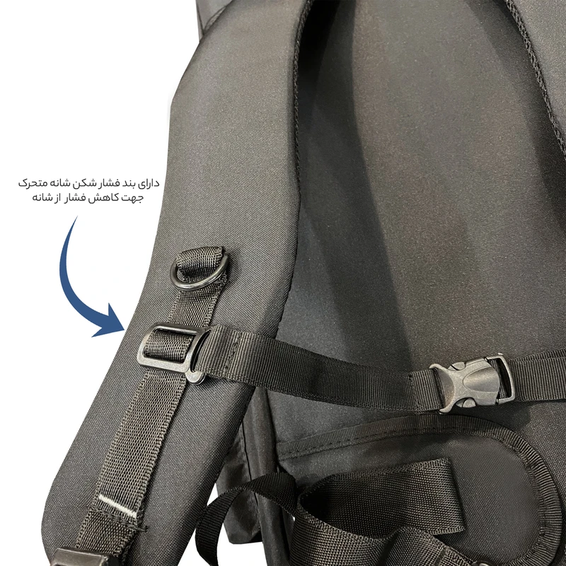 عکس شماره 24 : کوله پشتی کوهنوردی 65 لیتری فوروارد کد fclt8020