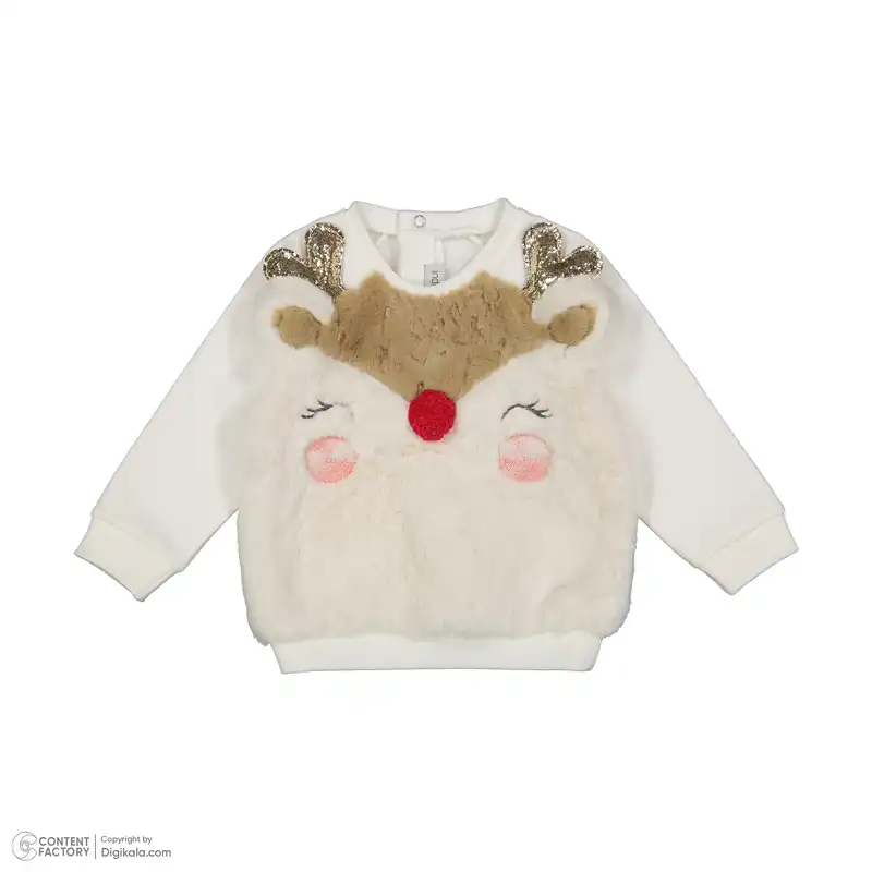 ست سویشرت و شلوار نوزادی ایندیگو مدل 2312