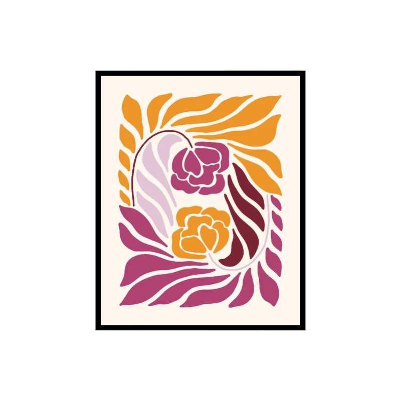 پوستر مدل گل