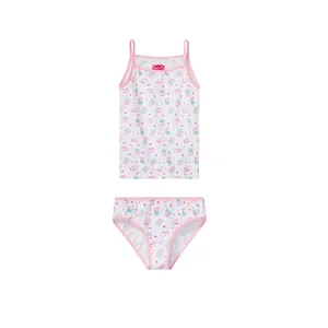 ست شورت و زیرپوش دخترانه پپا پیگ مدل BY9701