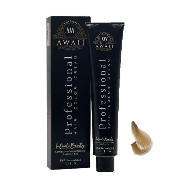 رنگ مو آوایی شماره 12.67 حجم 120 میلی لیتر رنگ شامپاینی