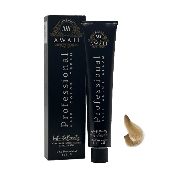 رنگ مو آوایی شماره 12.67 حجم 120 میلی لیتر رنگ شامپاینی