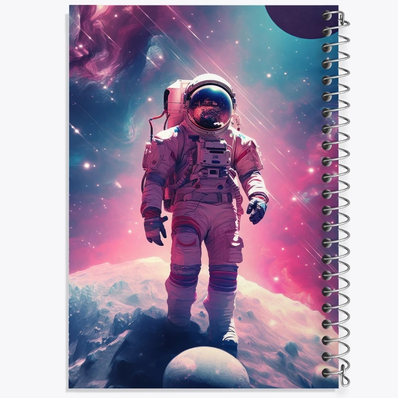 دفتر نت موسیقی 50 برگ خندالو مدل فضانورد کد F2693