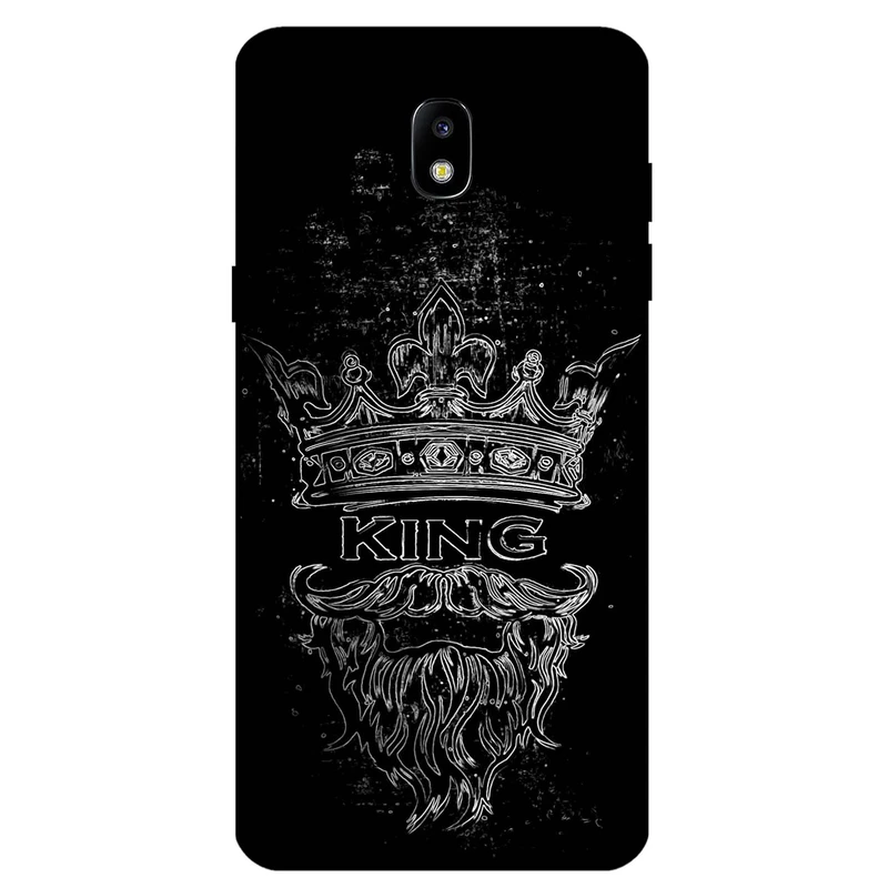 کاور مگافون طرح پادشاه مدل 1896 مناسب برای گوشی موبایل سامسونگ Galaxy J3 Pro / J330          