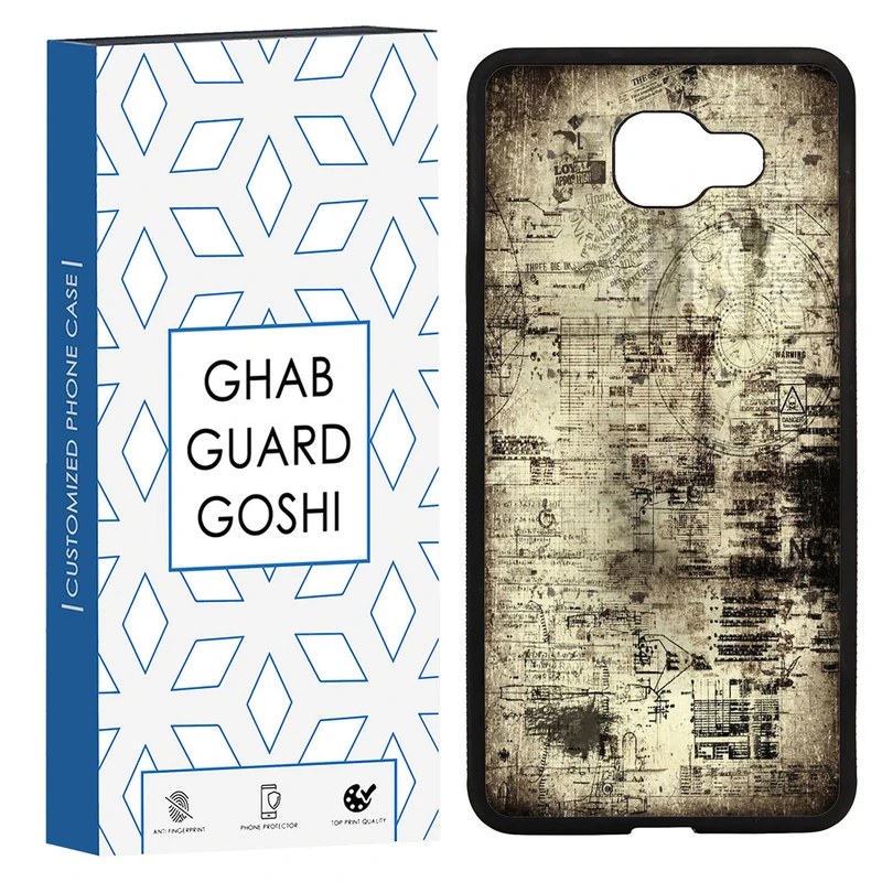 کاور قاب گارد گوشی طرح قدیمی کد TPU-164 مناسب برای گوشی موبایل سامسونگ Galaxy A7 2016 / A710