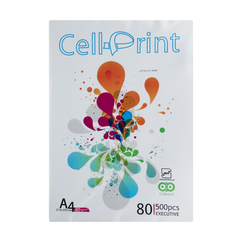 کاغذ A4 سل پرینت کد 30 بسته 30 عددی