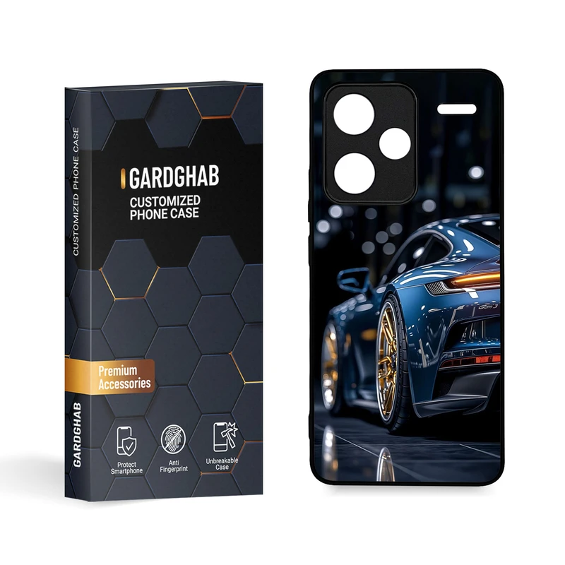 کاور گارد قاب مدل پسرانه مناسب برای گوشی موبایل شیائومی Redmi Note 13 Pro Plus 5G