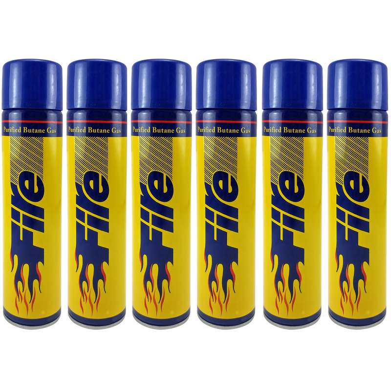 گاز فندک فایر کد 5652 حجم 300 میلی لیتر بسته 6 عددی گاز فندک فایر کد 5652 حجم 300 میلی لیتر بسته 6 عددی