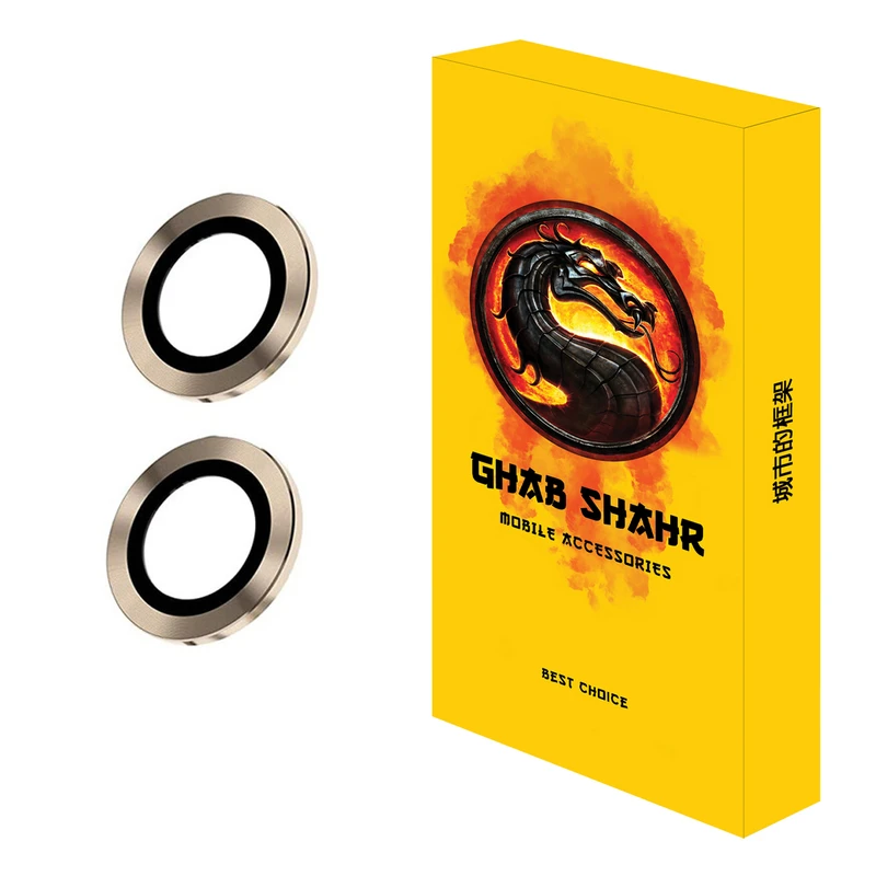 محافظ لنز دوربین قاب شهر مدل RINGI مناسب برای گوشی موبایل اپل iPhone 12 mini