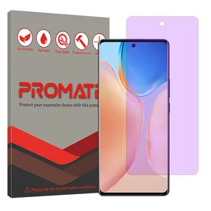 Promate Eye Care model anti violet ray screen protector suitable for Vivo X70 Pro Plus mobile phone