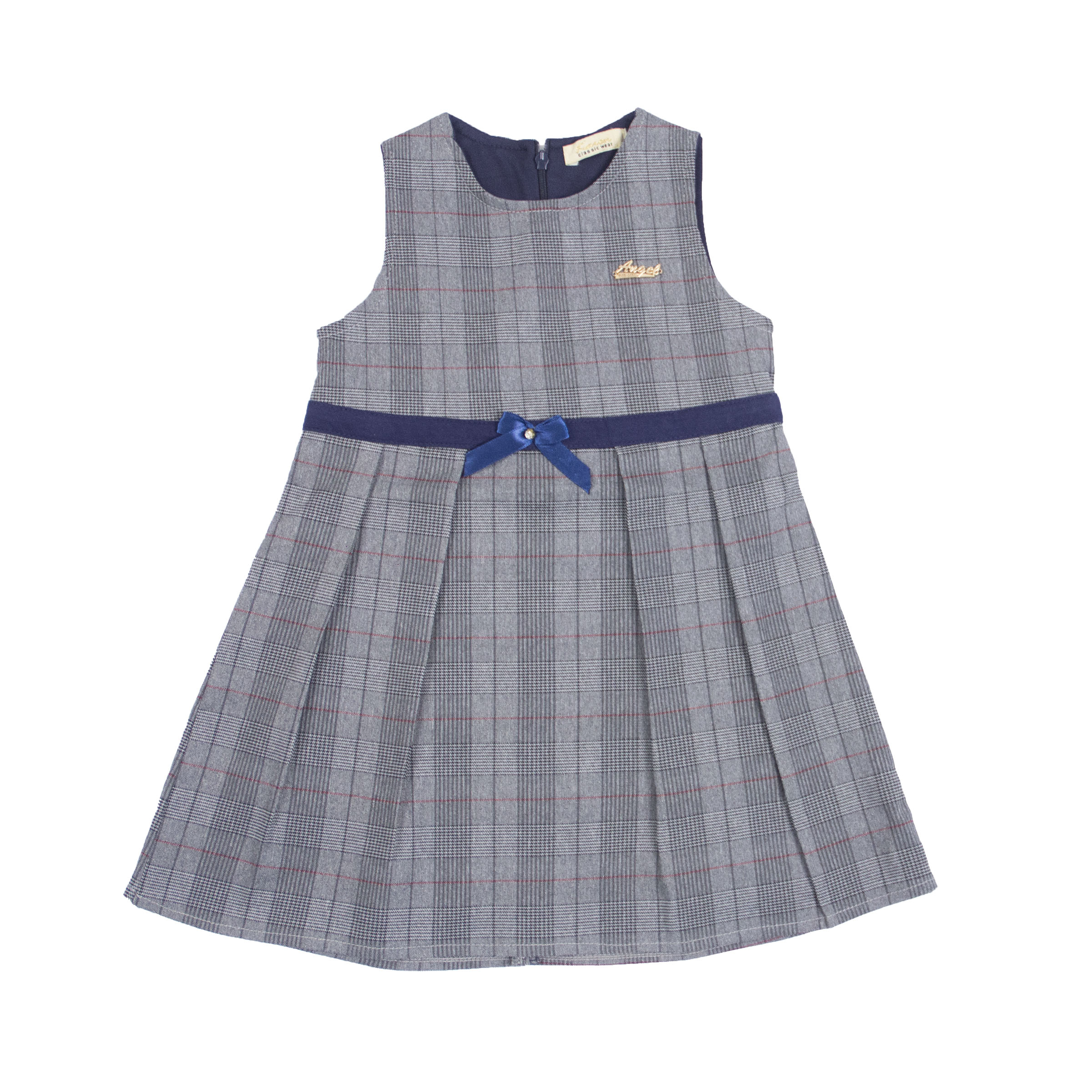 پیراهن دخترانه مدل چهارخانه