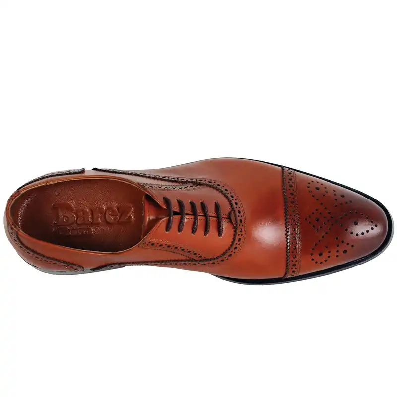 کفش مردانه چرم بارز مدل DK324A