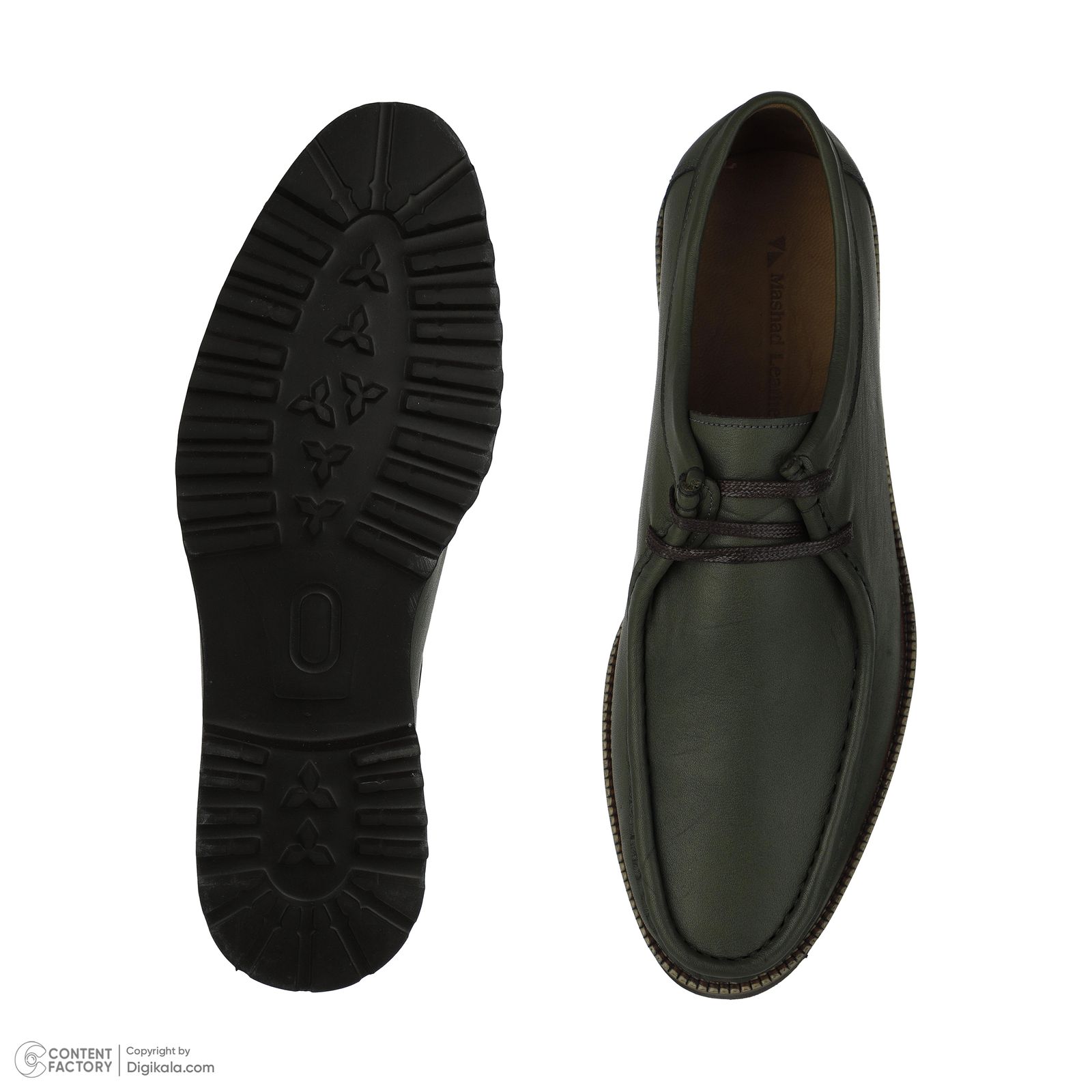 کفش مردانه چرم مشهد مدل j6198-038 -  - 6