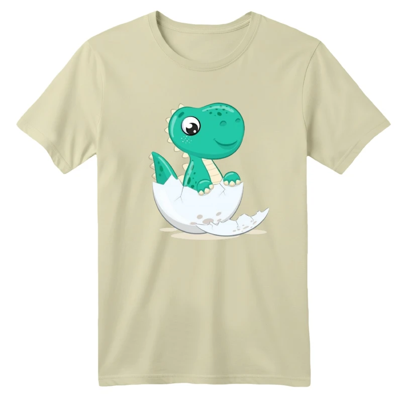 تی شرت آستین کوتاه بچگانه مدل تخم دایناسور