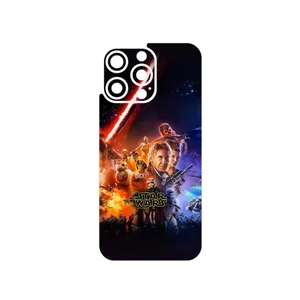 MAHOOT Star Wars Cover Sticker for Apple iPhone 15 Pro Max