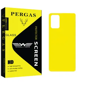 Waily Nice Pergas Glass Back Protector For Samsung Galaxy A02s