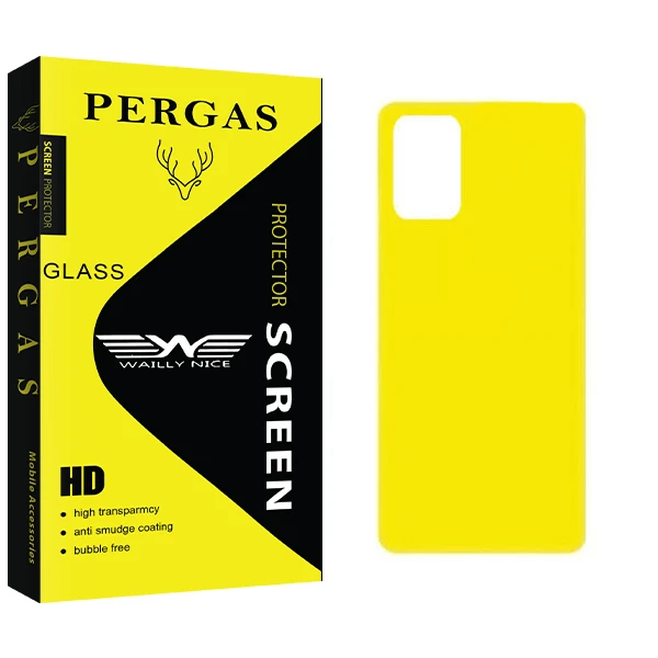 محافظ پشت نانو وایلی نایس مدل Pergas Glass مناسب برای گوشی موبایل سامسونگ Galaxy a02s