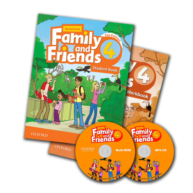 کتاب American Family and Friends 4 Second Edition اثر Naomi Simmons انتشارات oxford