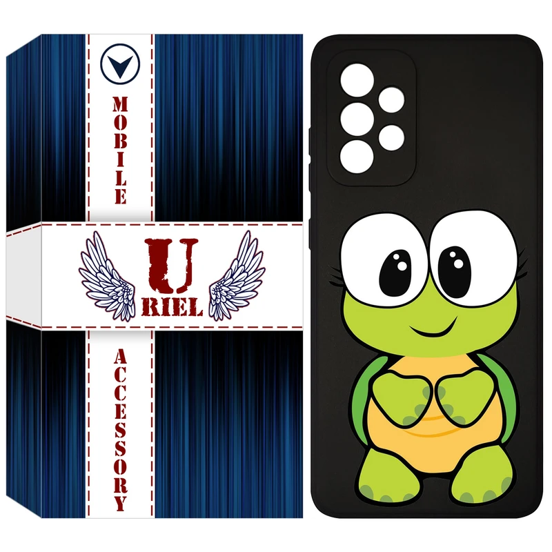 کاور یوریل مدل قاب KSH کد 59 طرح لاکپشت مناسب برای گوشی موبایل سامسونگ Galaxy A33 5G