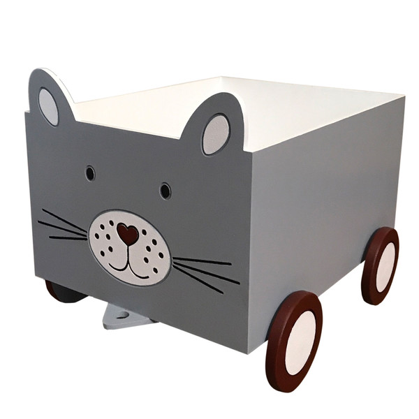 جعبه اسباب بازی کودک مدل گربه