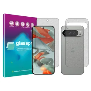  Glass pro Resistant model matte screen protector suitable for Google Pixel 9 Pro XL mobile phone Along with the phone back protector 