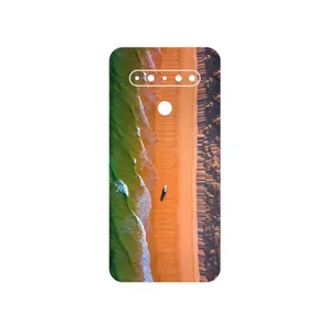 MAHOOT Beach and Green Sea Cover Sticker for LG K61