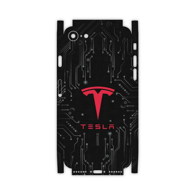 برچسب پوششی ماهوت مدل TESLA-Motors-FullSkin مناسب برای گوشی موبایل اپل iPhone 8