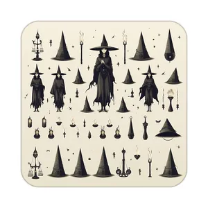 زیر لیوانی کاکتی طرح هری پاتر Harry Potter مدل mp44508