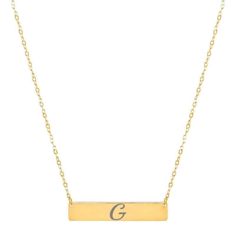 گردنبند طلا 18 عیار زنانه لیردا مدل حرف G