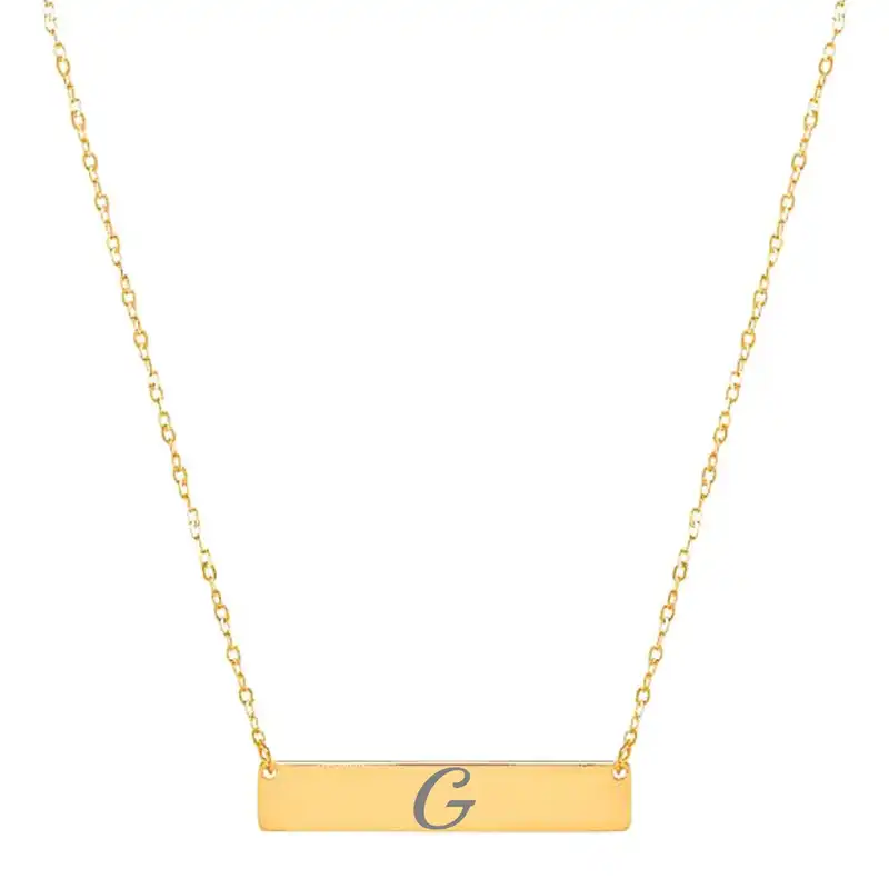 گردنبند طلا 18 عیار زنانه لیردا مدل حرف G