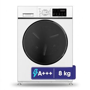 ماشین لباسشویی 8 کیلوگرم اتوماتیک سام مدل UN-Q1435/W