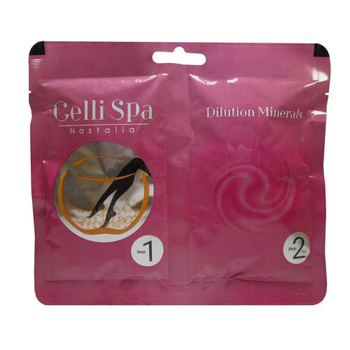 ژل نمک حمام ناستالیا مدل Ozera Calm وزن 25 گرم به همراه حلال مدل 01 وزن 45 گرم 