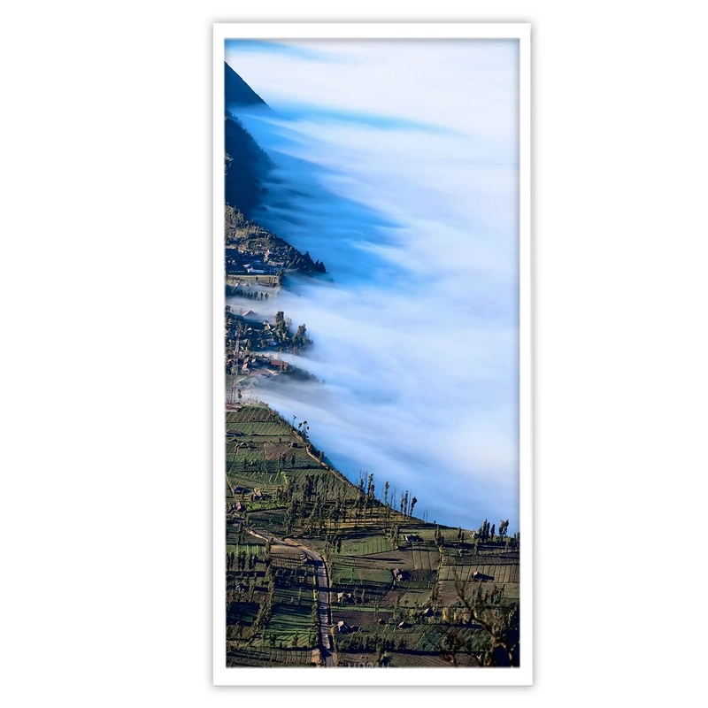 تابلو بکلیت طرح منظره بر فراز ابرها مدل W-S3637