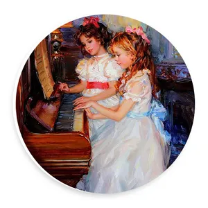  دیوارکوب طرح دختران پیانیست مدل wtb709